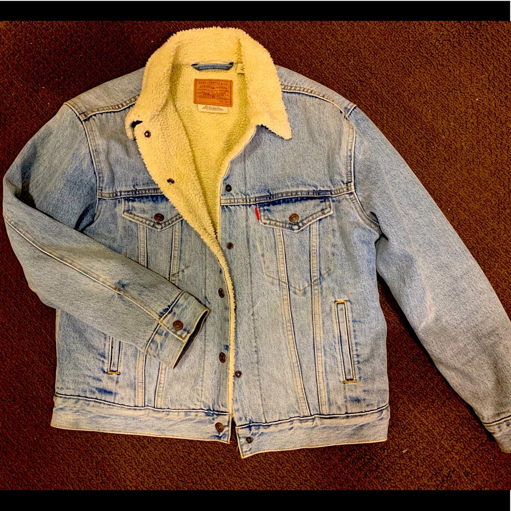 Levi’s Sherpa Lined Denim Jacket